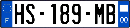 HS-189-MB