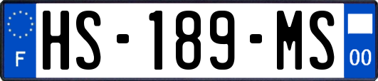 HS-189-MS