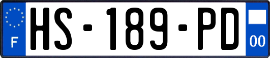 HS-189-PD