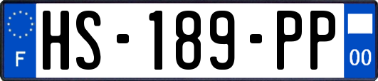 HS-189-PP