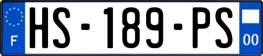 HS-189-PS
