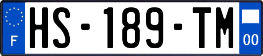 HS-189-TM