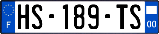 HS-189-TS