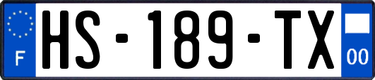 HS-189-TX