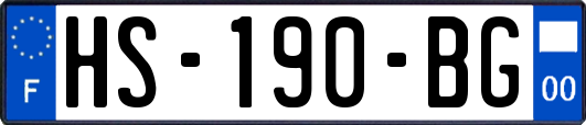 HS-190-BG