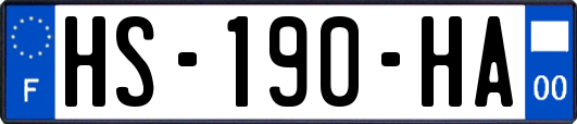 HS-190-HA