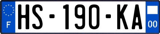 HS-190-KA