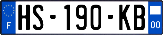 HS-190-KB