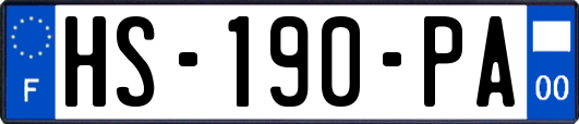 HS-190-PA