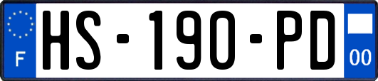 HS-190-PD