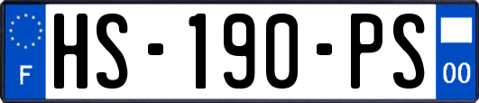 HS-190-PS