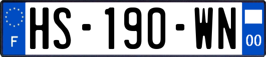 HS-190-WN