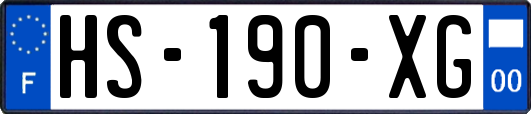 HS-190-XG