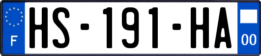 HS-191-HA