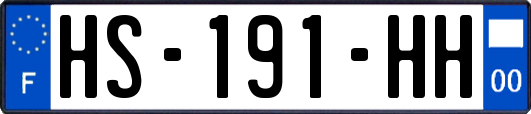 HS-191-HH