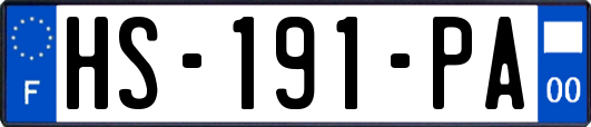 HS-191-PA