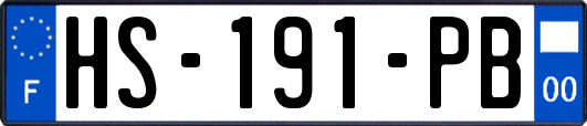 HS-191-PB