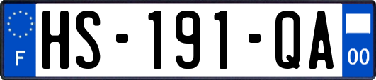 HS-191-QA