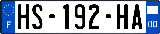 HS-192-HA