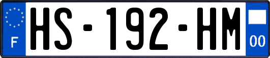 HS-192-HM