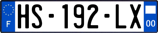 HS-192-LX