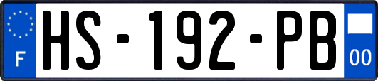 HS-192-PB