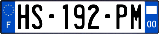 HS-192-PM