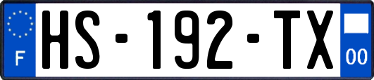 HS-192-TX