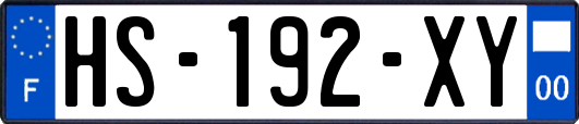 HS-192-XY