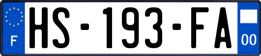 HS-193-FA
