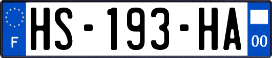 HS-193-HA