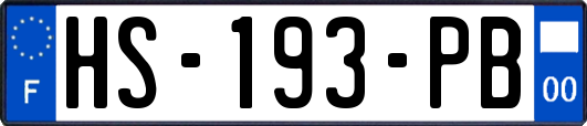 HS-193-PB
