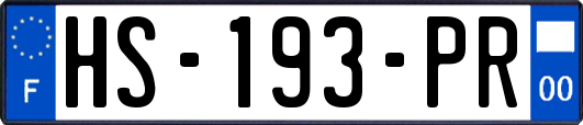 HS-193-PR