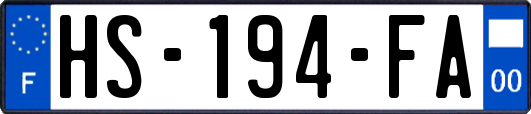 HS-194-FA