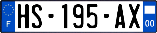 HS-195-AX
