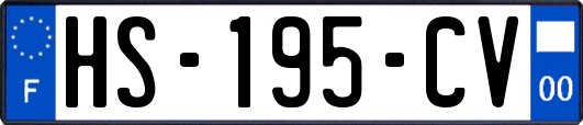 HS-195-CV