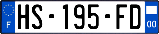 HS-195-FD