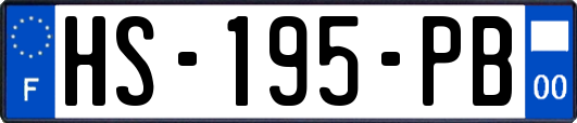HS-195-PB