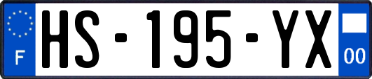HS-195-YX
