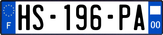 HS-196-PA