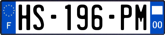 HS-196-PM