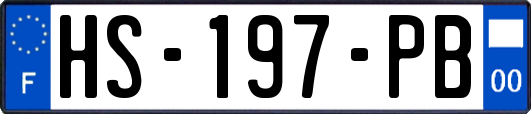 HS-197-PB