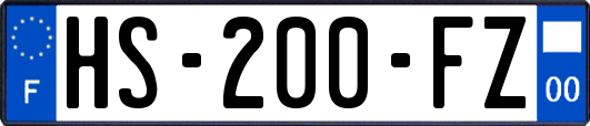 HS-200-FZ