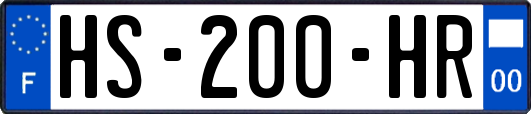 HS-200-HR