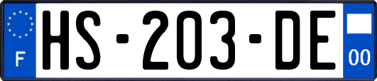 HS-203-DE