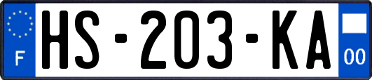 HS-203-KA