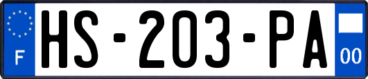 HS-203-PA
