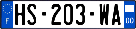 HS-203-WA