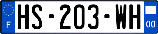 HS-203-WH