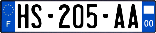 HS-205-AA